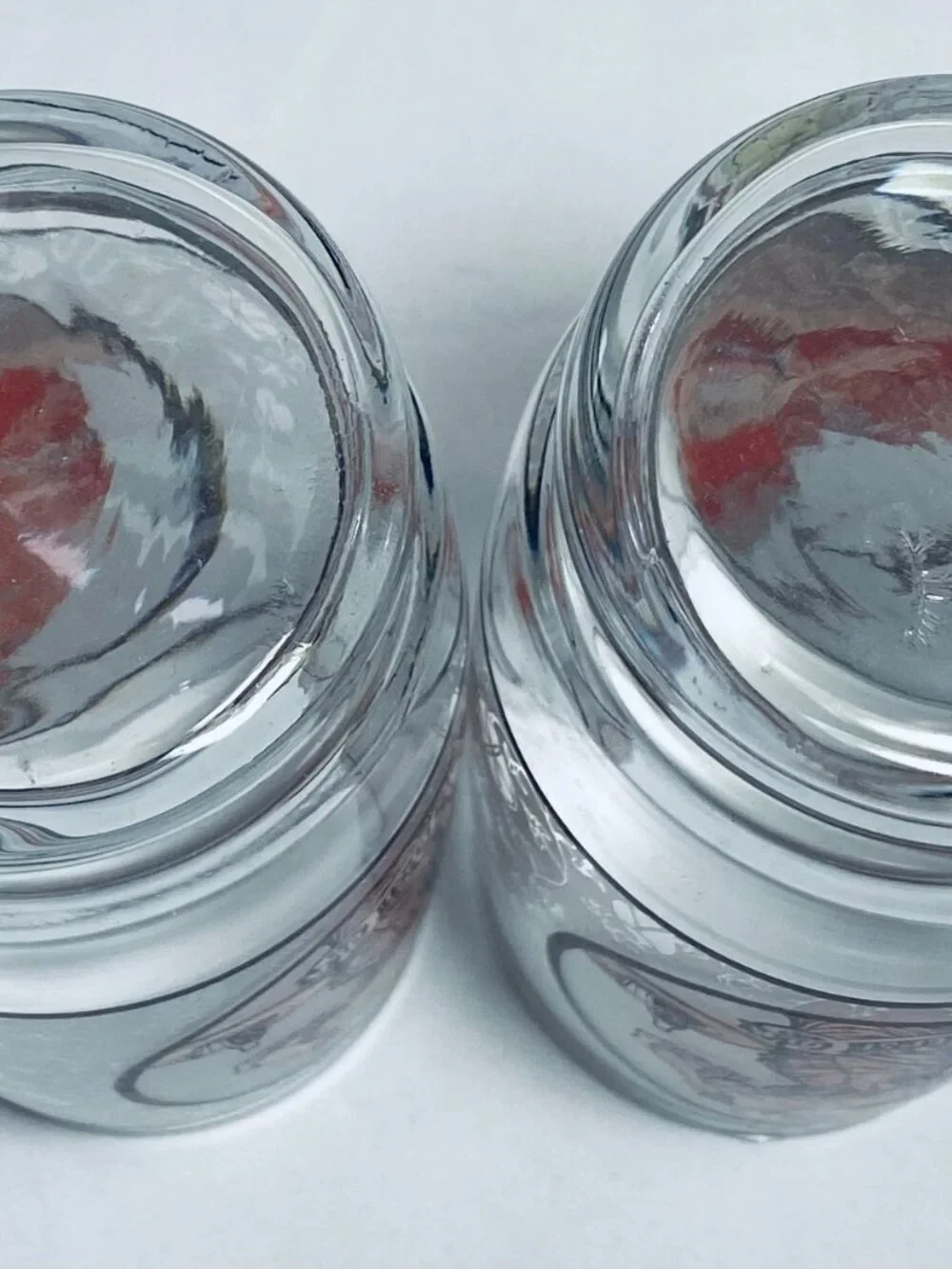 (2) 1970's Pepsi-Cola Drinking Glasses Victorian Lady/Gibson Girl 6